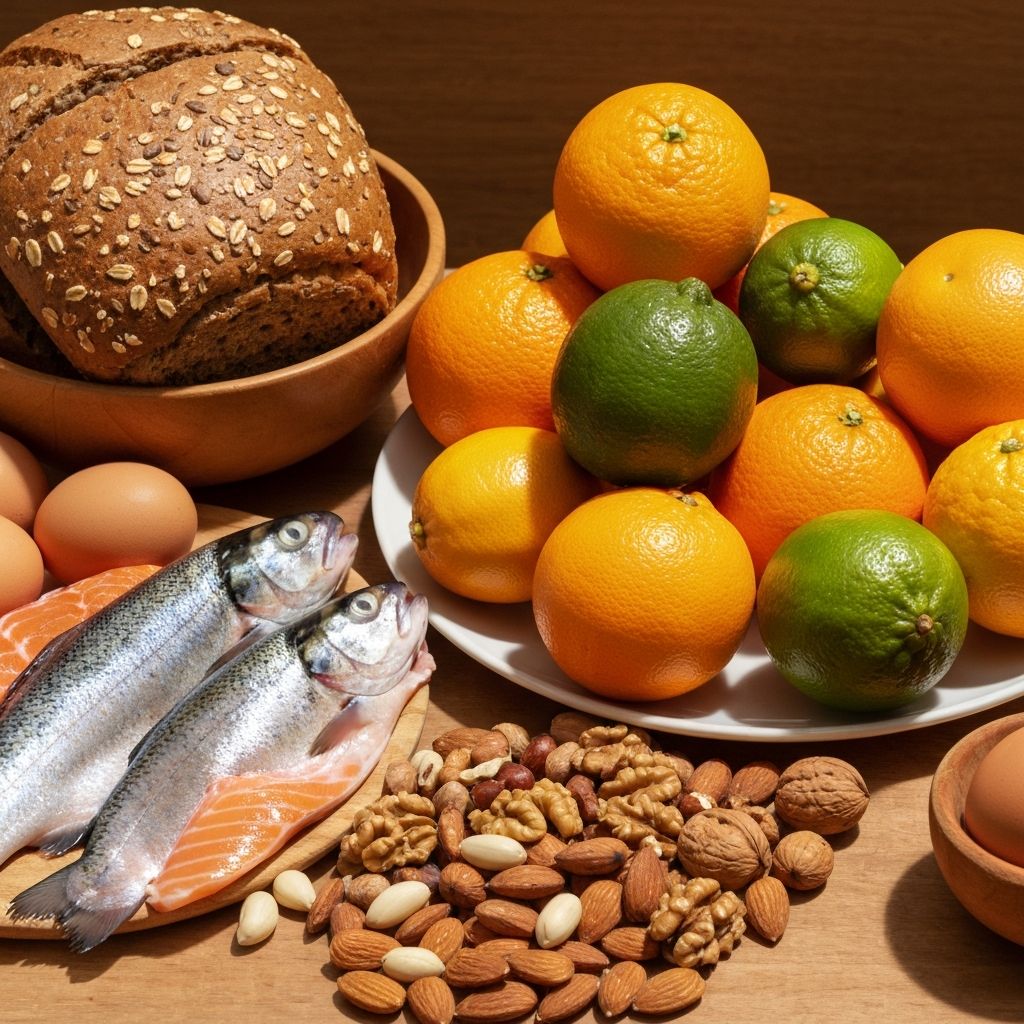 Rich food sources of vitamins